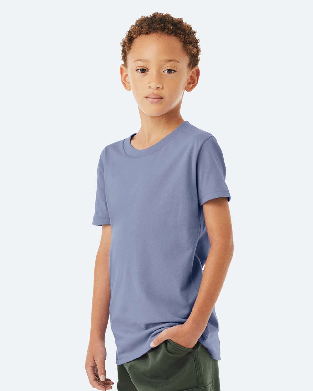 BELLA + CANVAS-3001Y-Youth Jersey Tee - Image 78