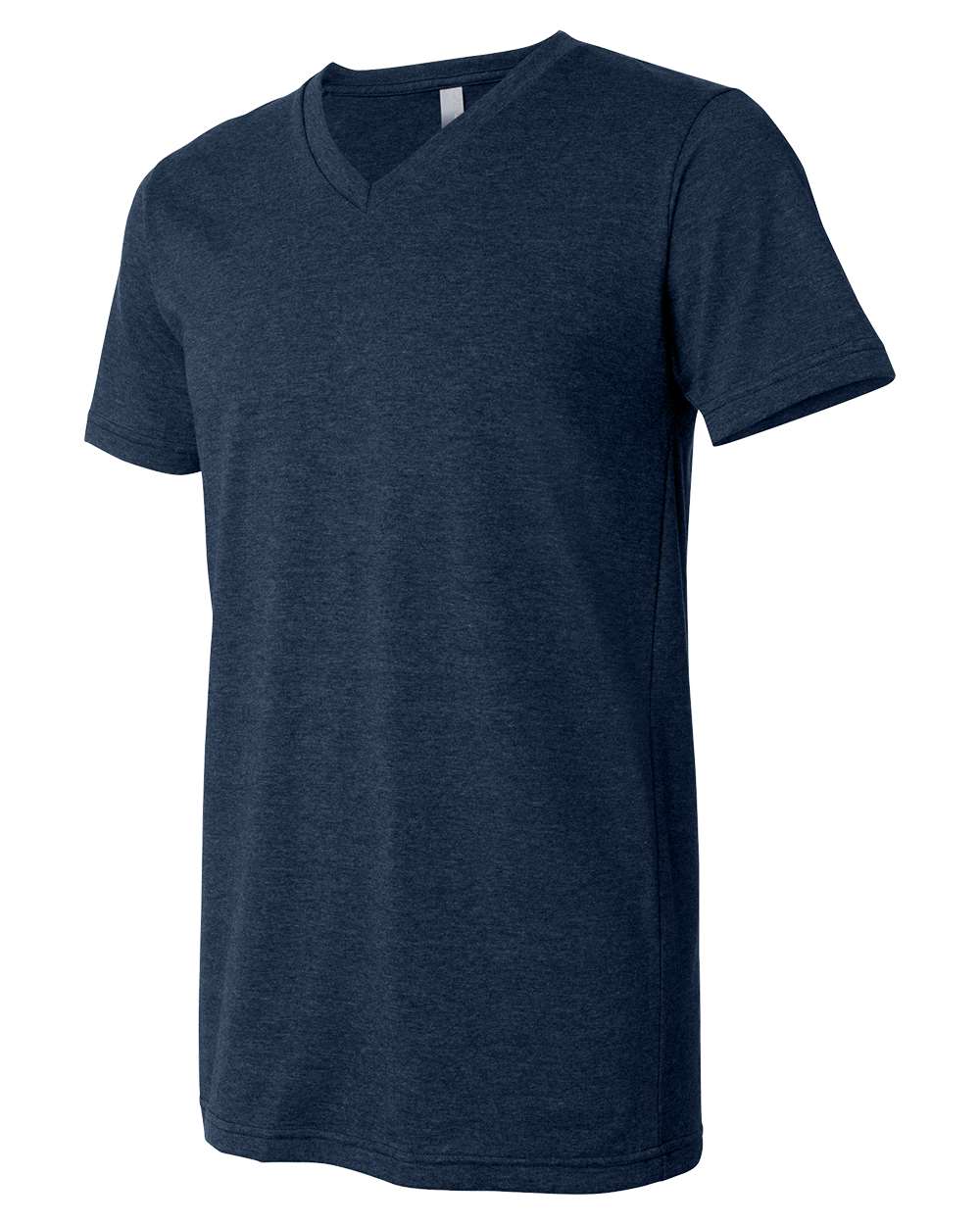 BELLA + CANVAS-3005CVC-Heather CVC V-Neck Tee - Image 46