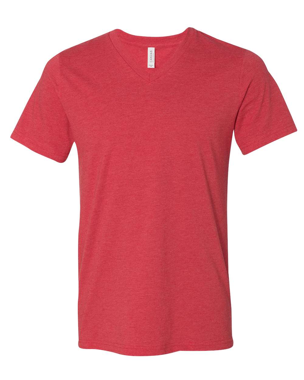 BELLA + CANVAS-3005CVC-Heather CVC V-Neck Tee - Image 47