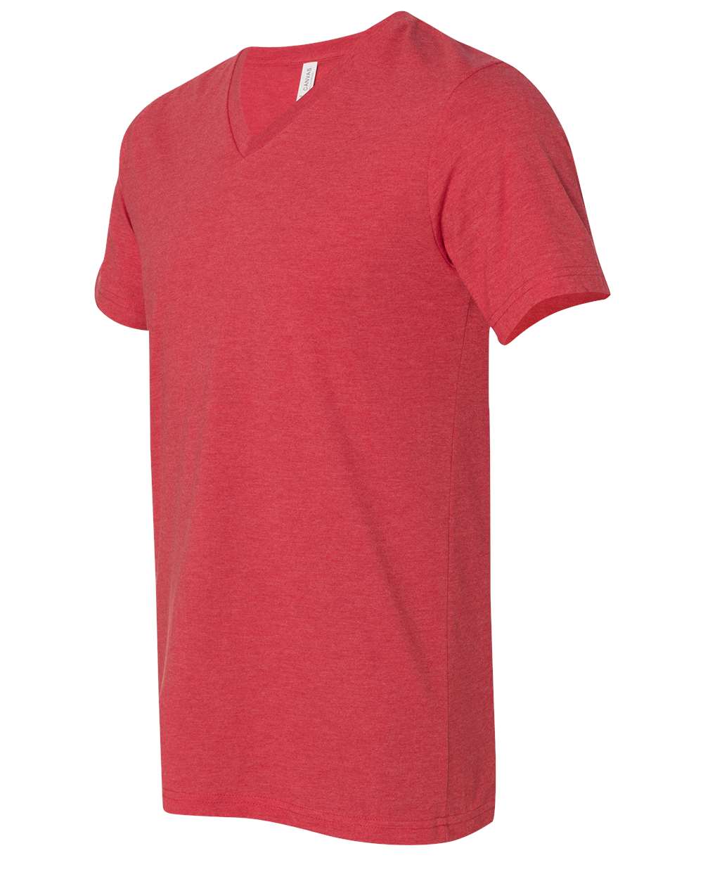 BELLA + CANVAS-3005CVC-Heather CVC V-Neck Tee - Image 49