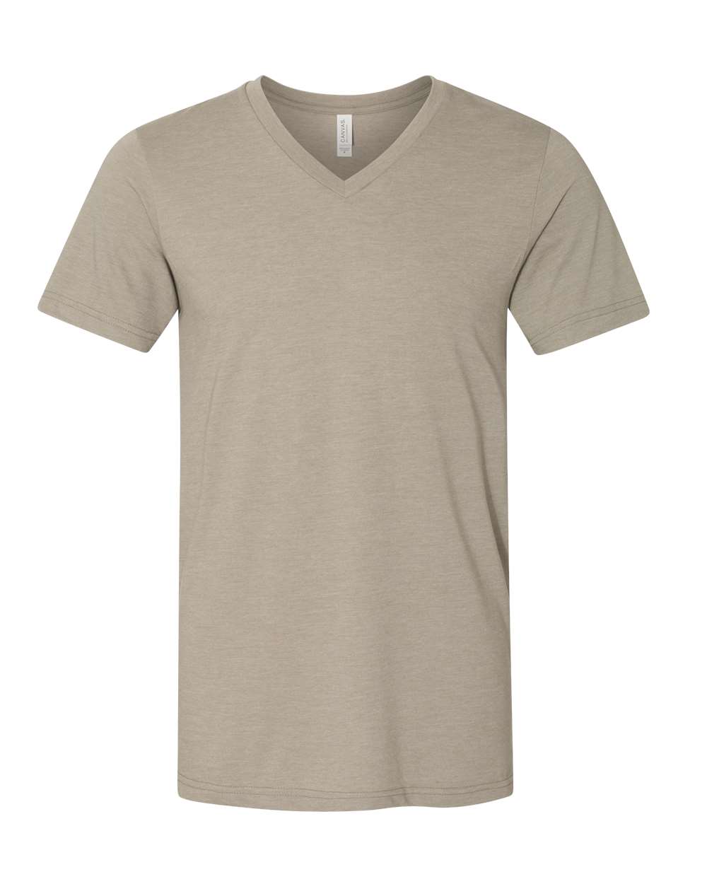 BELLA + CANVAS-3005CVC-Heather CVC V-Neck Tee - Image 56