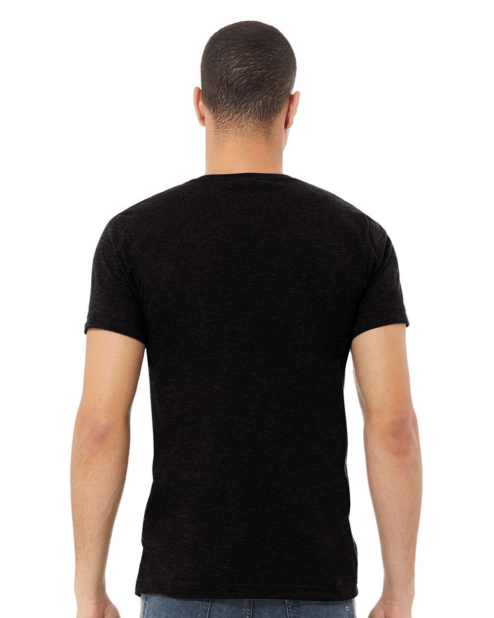 BELLA + CANVAS-3005CVC-Heather CVC V-Neck Tee - Image 82