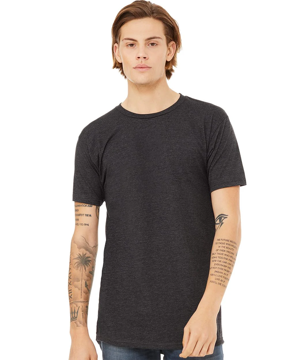 BELLA + CANVAS-3006-Long Body Urban Tee - Image 4
