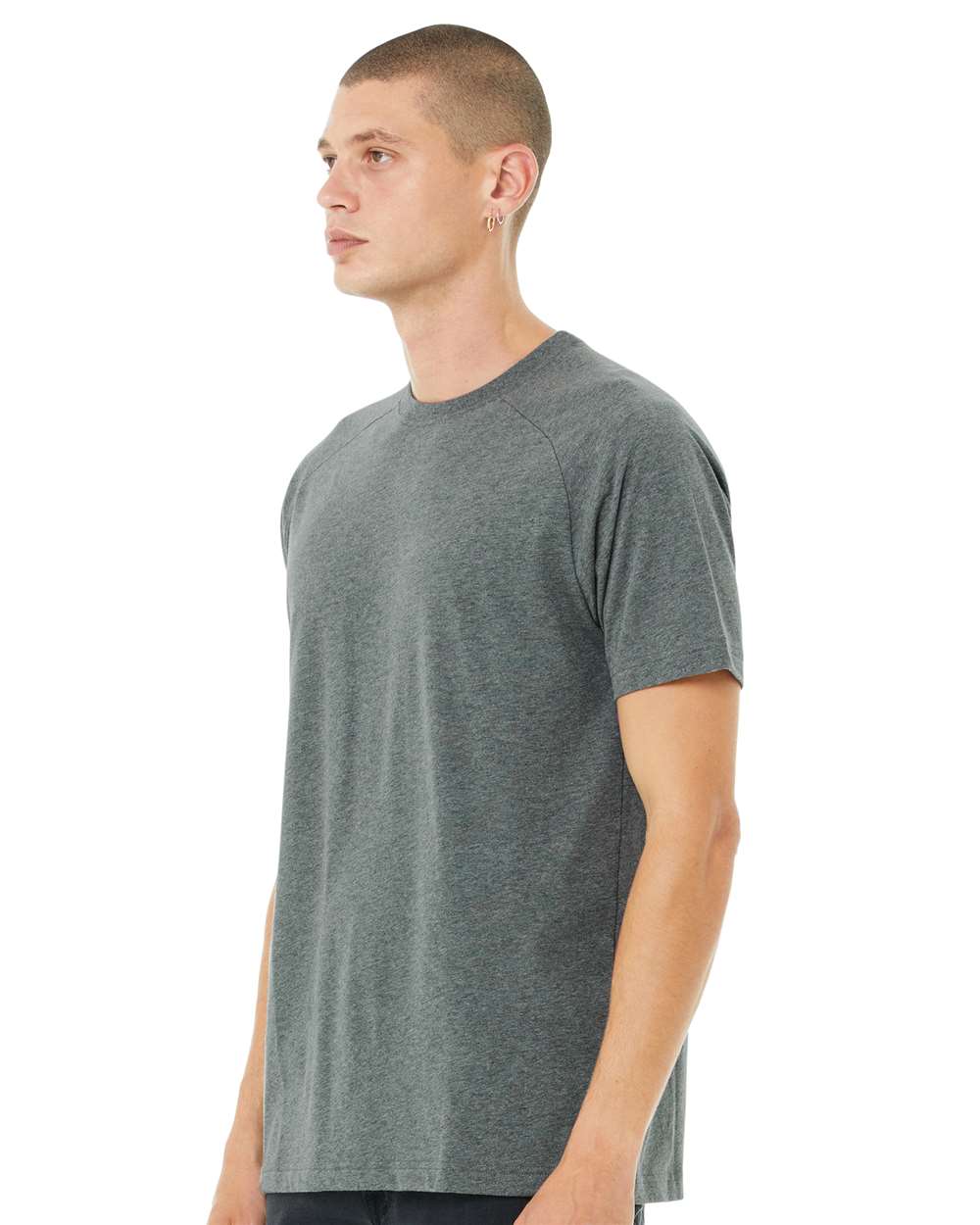 BELLA + CANVAS-3201-Heather CVC Raglan Tee - Image 21