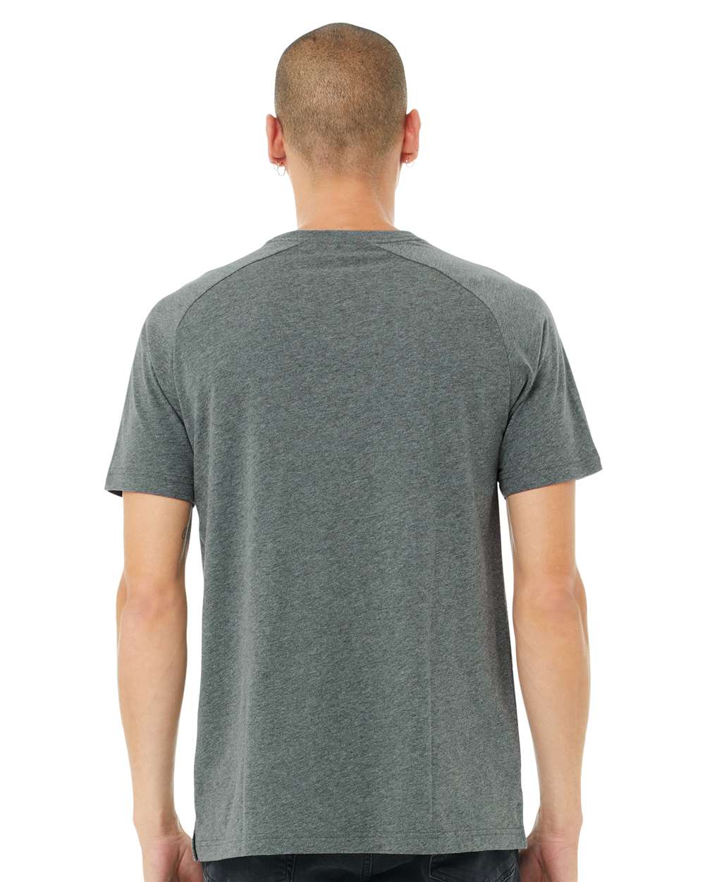 BELLA + CANVAS-3201-Heather CVC Raglan Tee - Image 22