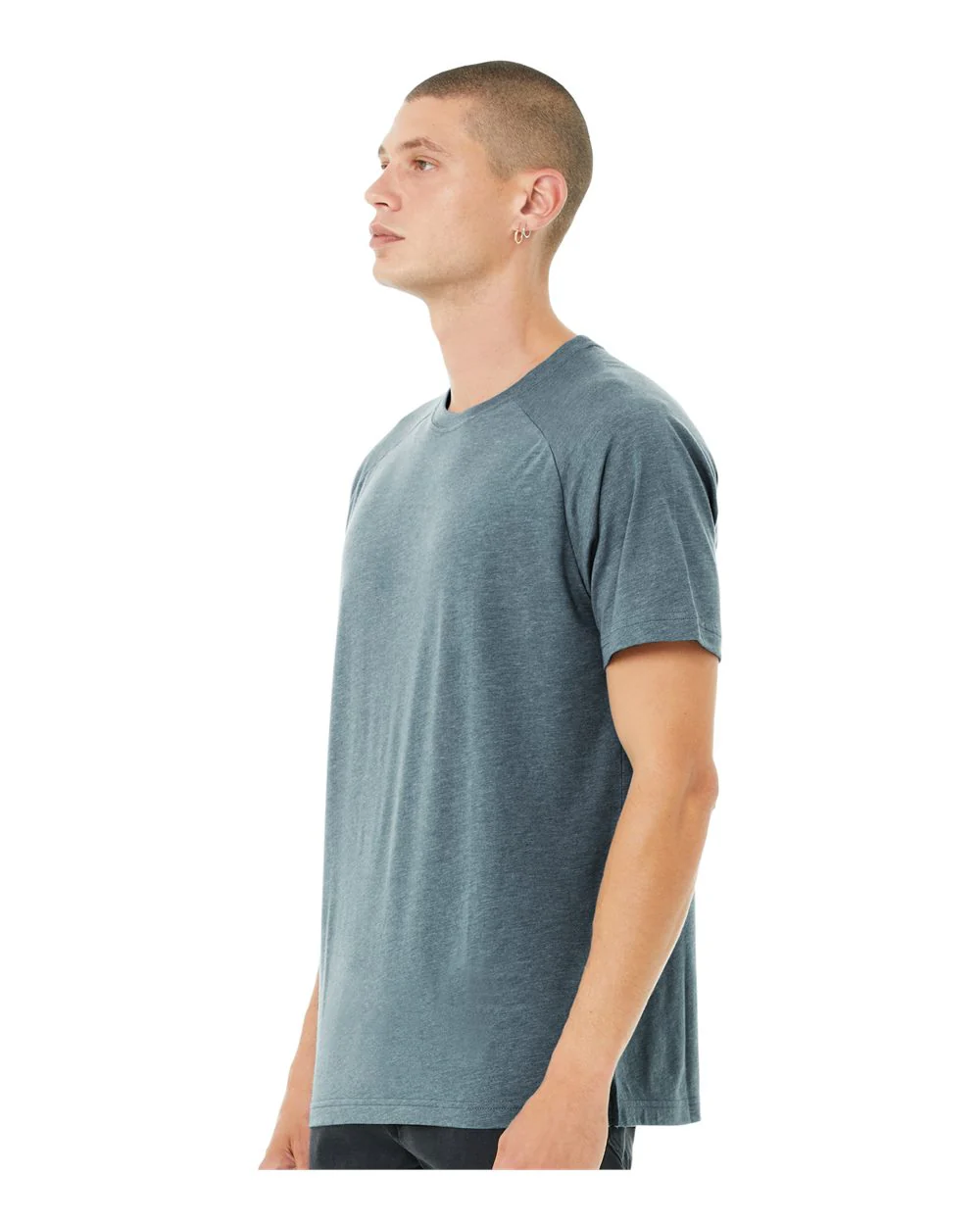 BELLA + CANVAS-3201-Heather CVC Raglan Tee - Image 39