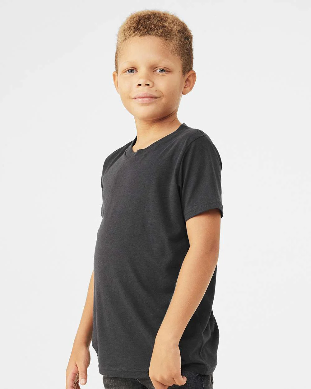 BELLA + CANVAS-3413Y-Youth Triblend Tee - Image 90