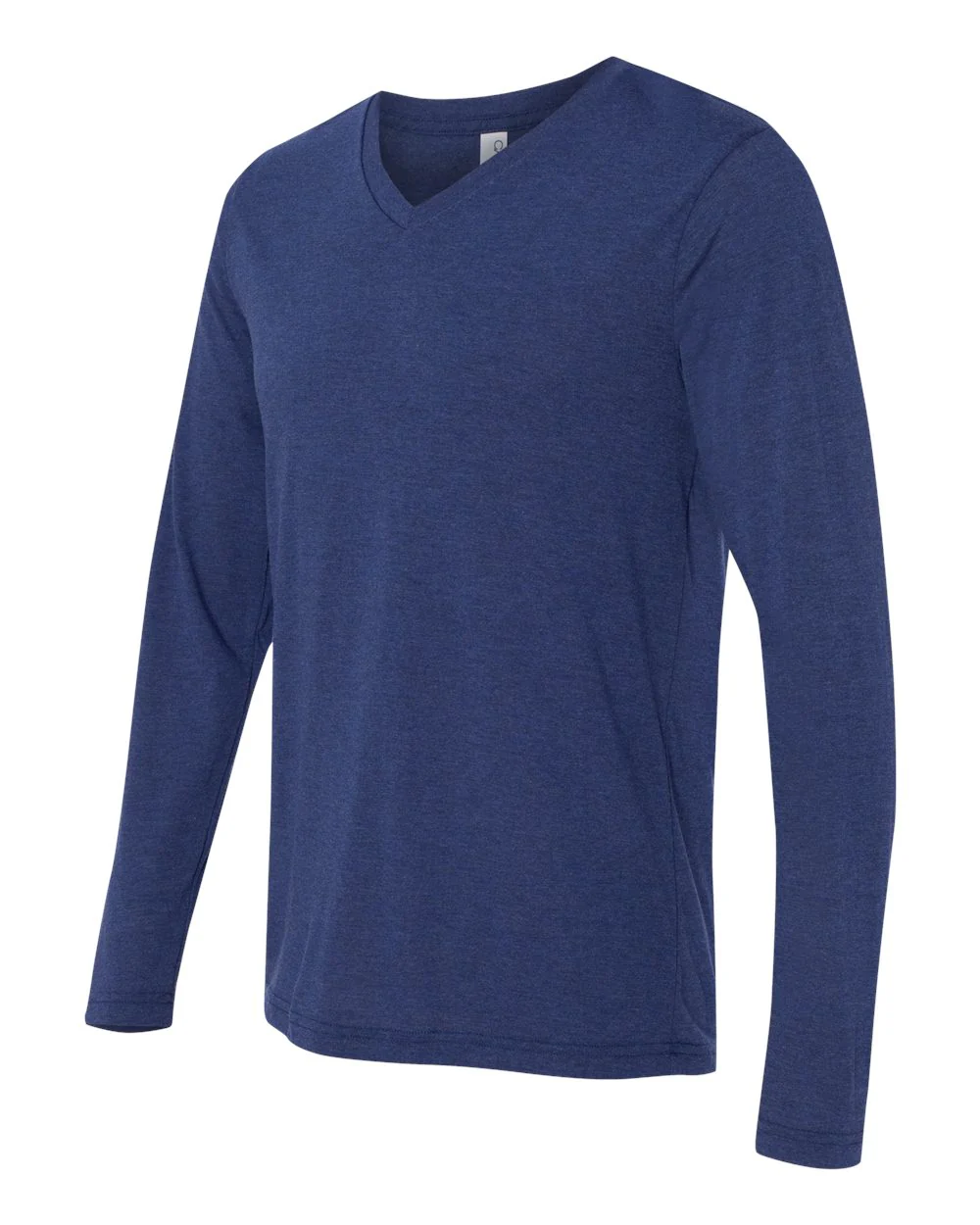 BELLA + CANVAS-3425-Long Sleeve V-Neck Tee - Image 4
