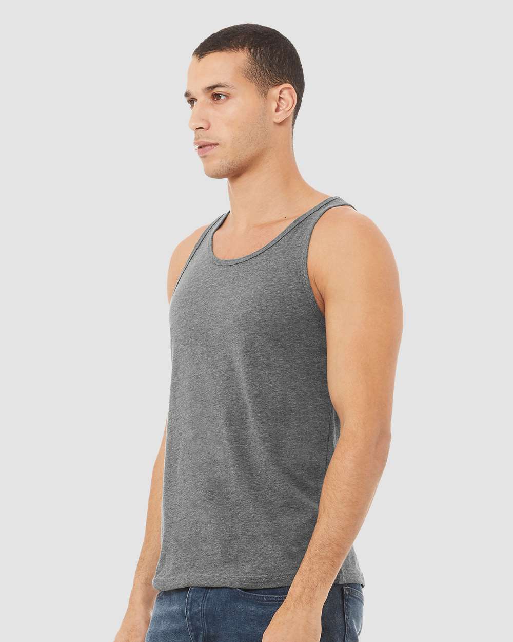 BELLA + CANVAS-3480CVC-Heather CVC Tank - Image 18