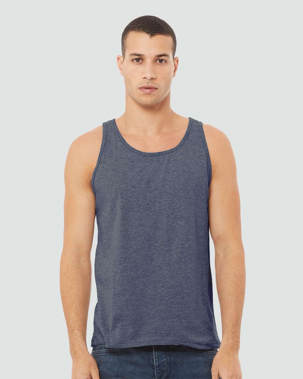 BELLA + CANVAS-3480CVC-Heather CVC Tank - Image 23