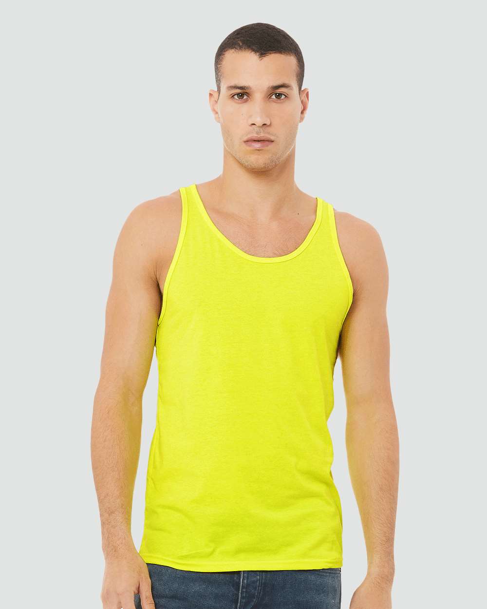 BELLA + CANVAS-3480CVC-Heather CVC Tank - Image 41