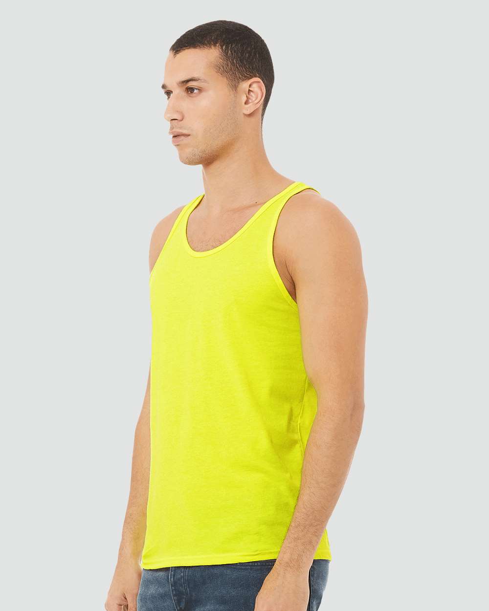 BELLA + CANVAS-3480CVC-Heather CVC Tank - Image 42