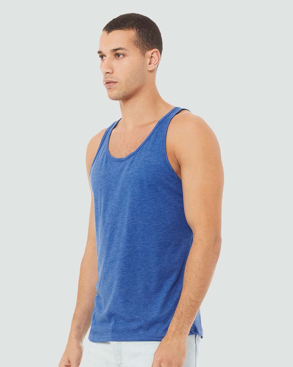 BELLA + CANVAS-3484-Triblend Tank - Image 45