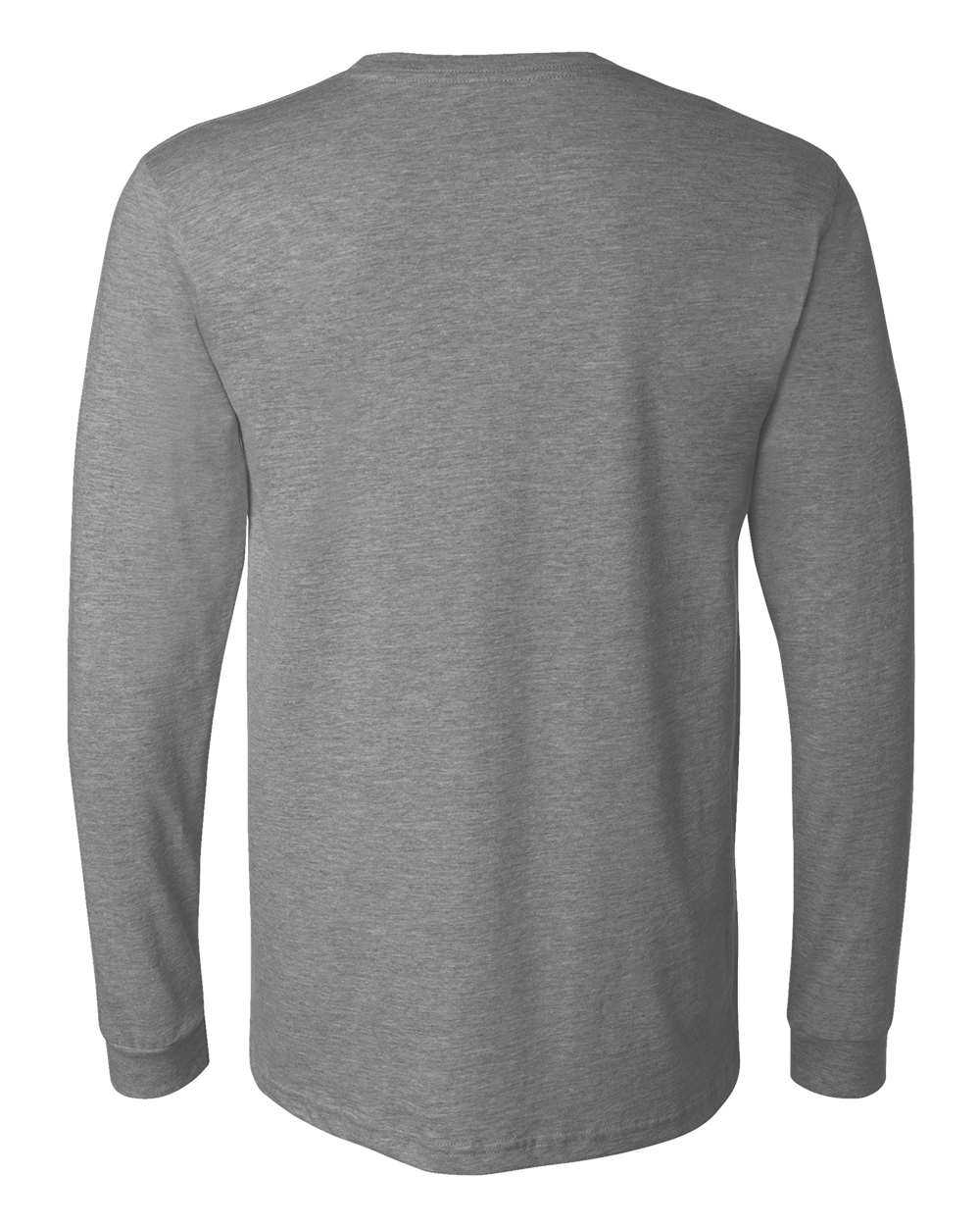 BELLA + CANVAS-3501CVC-Heather CVC Long Sleeve Tee - Image 12