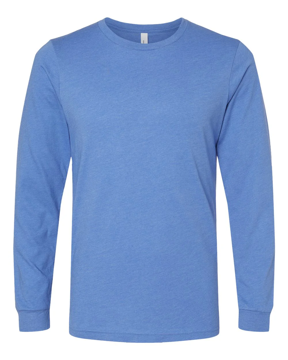 BELLA + CANVAS-3501CVC-Heather CVC Long Sleeve Tee - Image 32