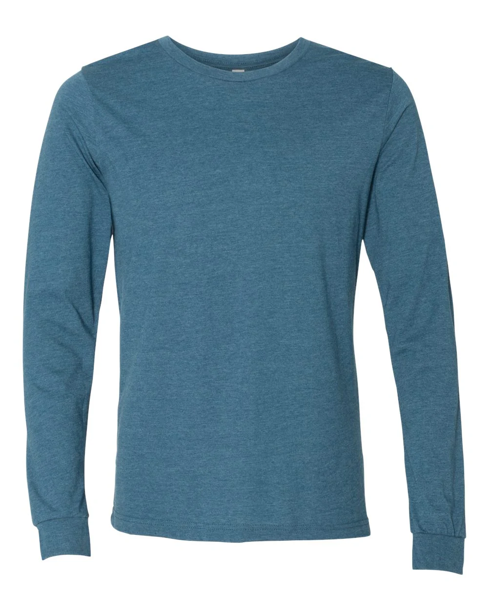 BELLA + CANVAS-3501CVC-Heather CVC Long Sleeve Tee - Image 44