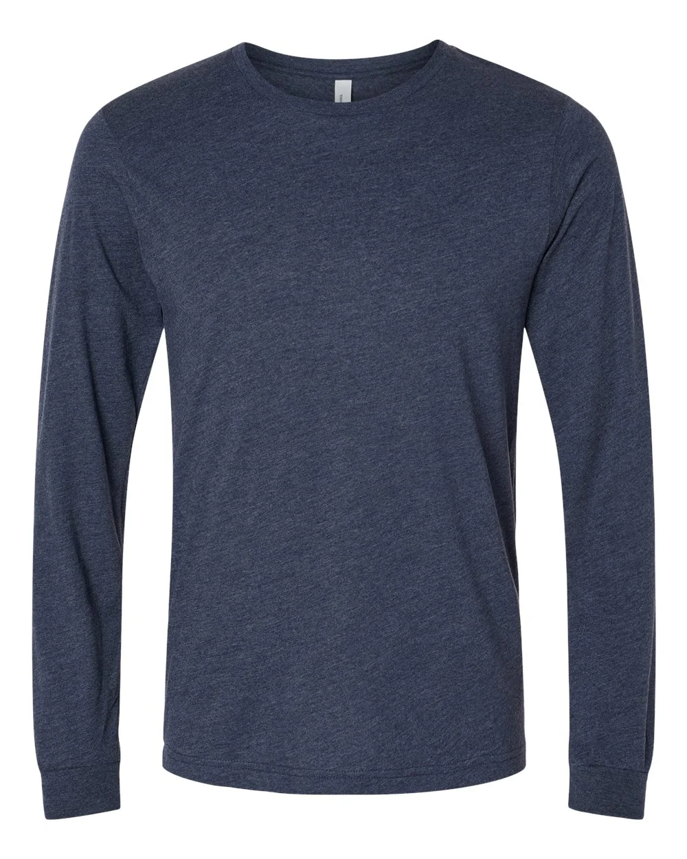 BELLA + CANVAS-3501CVC-Heather CVC Long Sleeve Tee - Image 77
