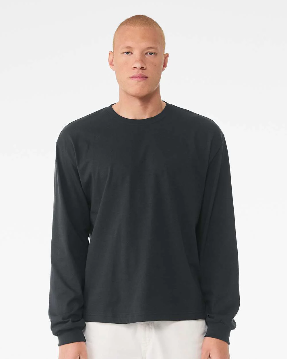 BELLA + CANVAS-3511-6 oz. Heavyweight Long Sleeve Tee - Image 17