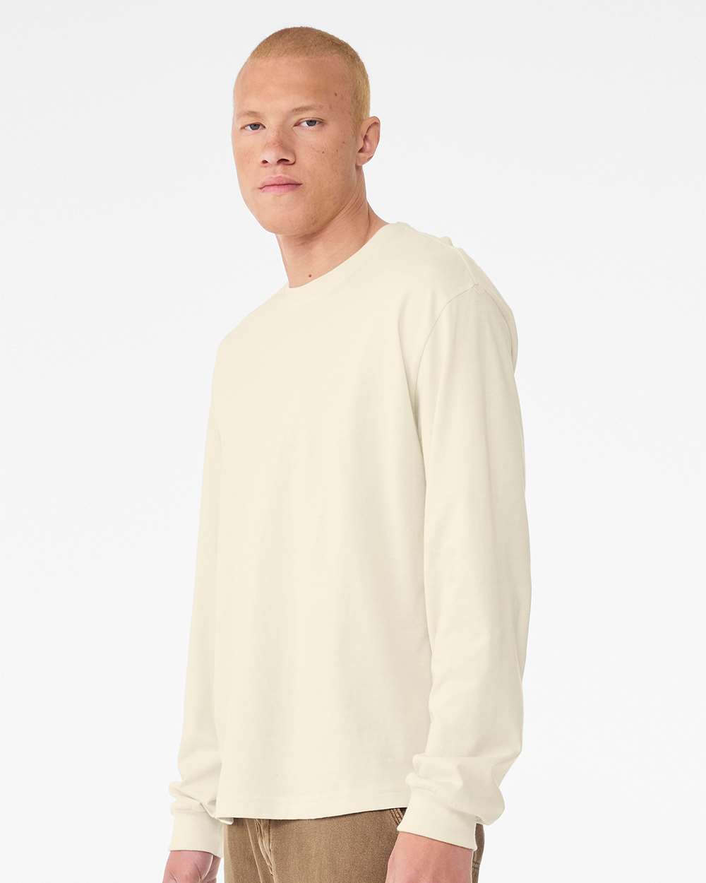 BELLA + CANVAS-3511-6 oz. Heavyweight Long Sleeve Tee - Image 36