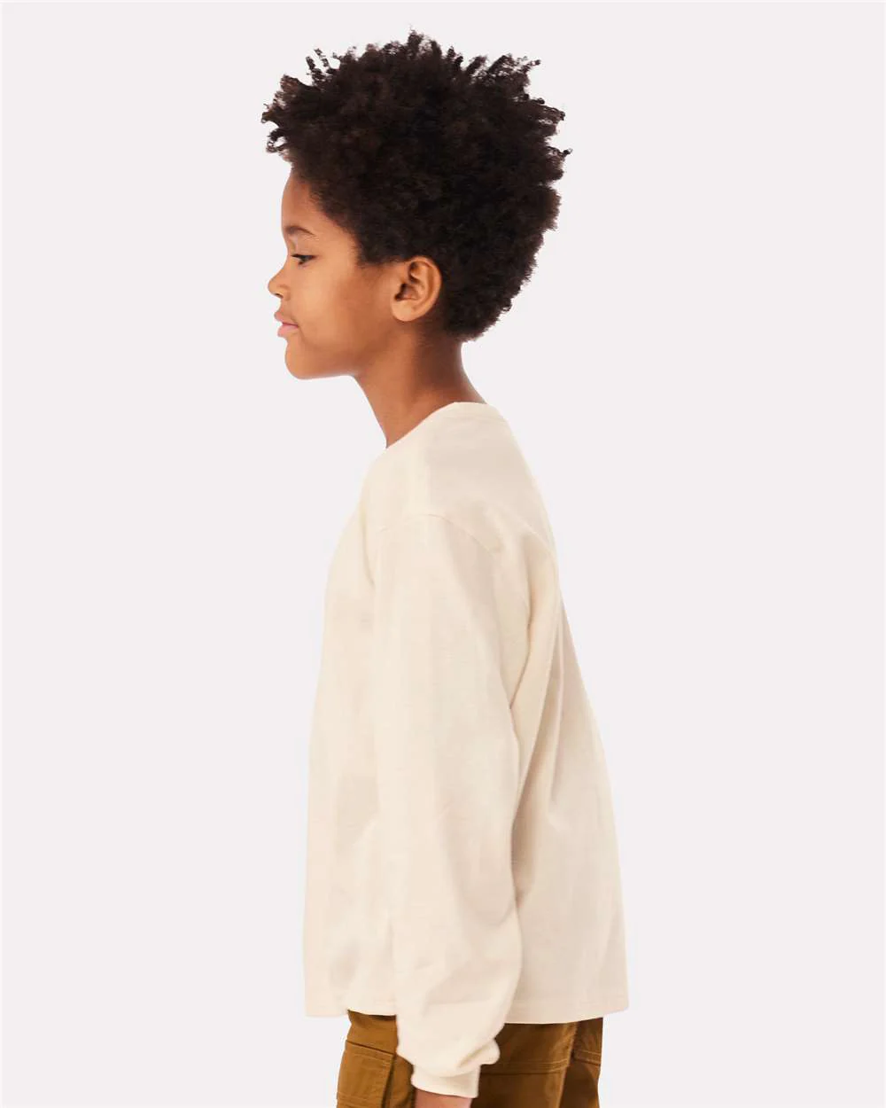 BELLA + CANVAS-3511Y-Youth 6oz. Heavyweight Long Sleeve Tee - Image 36
