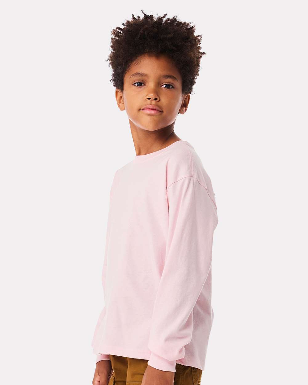 BELLA + CANVAS-3511Y-Youth 6oz. Heavyweight Long Sleeve Tee - Image 48