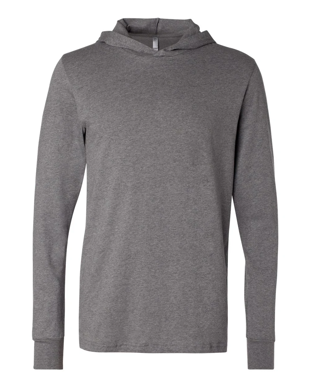 BELLA + CANVAS-3512-Jersey Hooded Long Sleeve Tee - Image 11