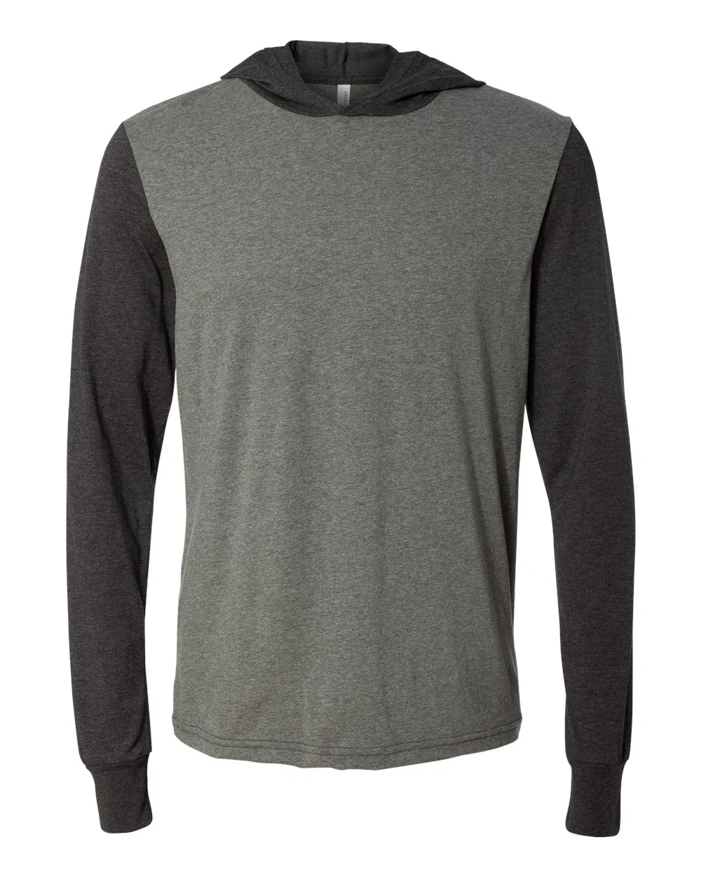 BELLA + CANVAS-3512-Jersey Hooded Long Sleeve Tee - Image 14