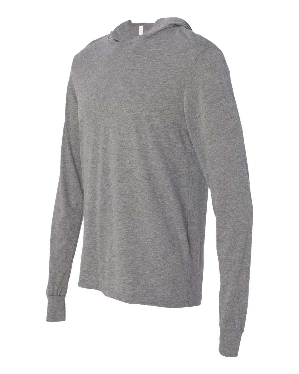BELLA + CANVAS-3512-Jersey Hooded Long Sleeve Tee - Image 19