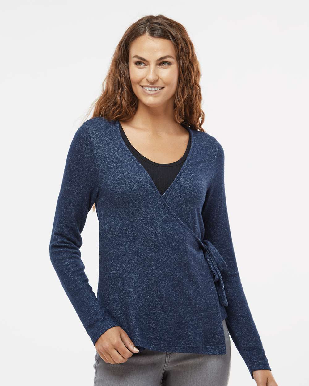 Boxercraft-BW1301-Women's Cuddle Wrap Top - Image 11