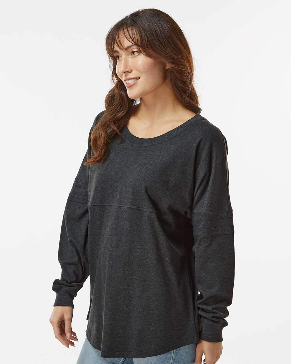 Boxercraft-BW3514-Women's Pom Pom Long Sleeve Jersey T-Shirt - Image 18