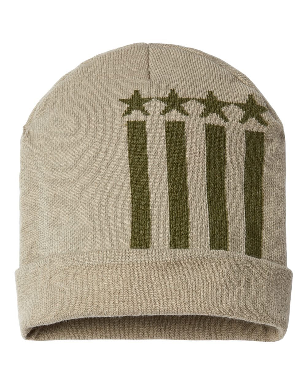 CAP AMERICA-RK12-USA-Made Patriotic Cuffed Beanie - Image 15