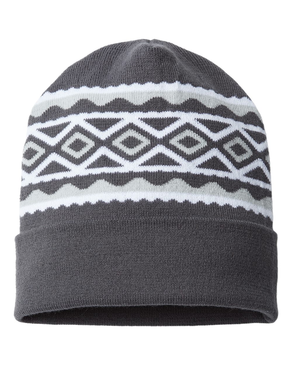 CAP AMERICA-RKD12-USA- Made Diamond Cuffed Beanie - Image 4