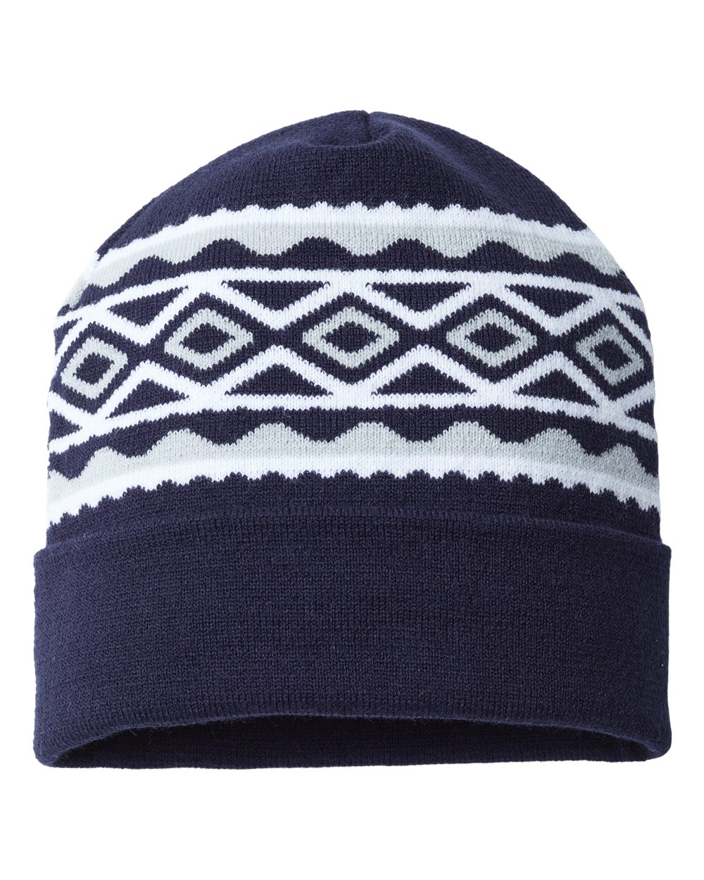 CAP AMERICA-RKD12-USA- Made Diamond Cuffed Beanie - Image 9