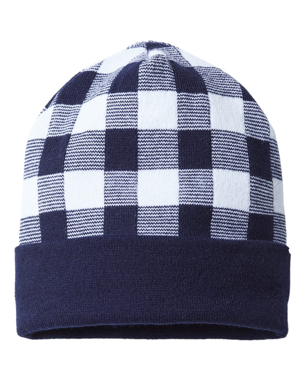 CAP AMERICA-RKP12-USA-Made Plaid Beanie - Image 7