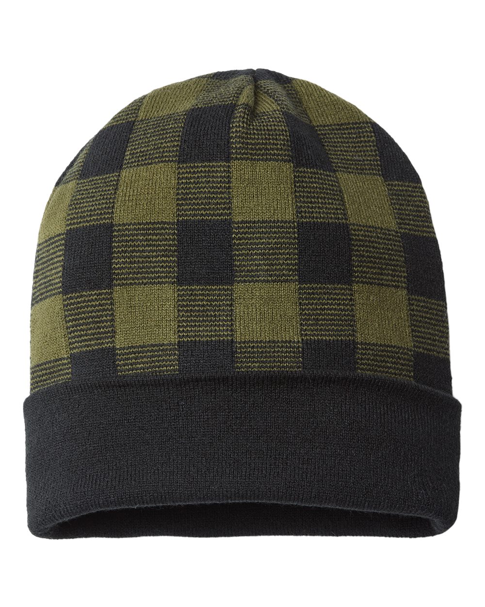 CAP AMERICA-RKP12-USA-Made Plaid Beanie - Image 8