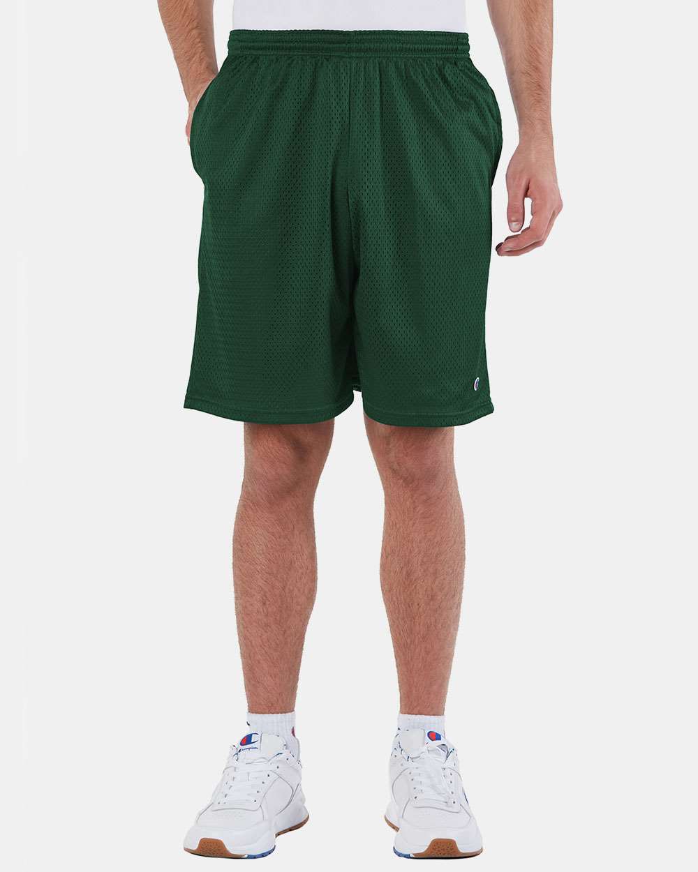 Champion-S162-Polyester Mesh 9" Shorts with Pockets - Image 4
