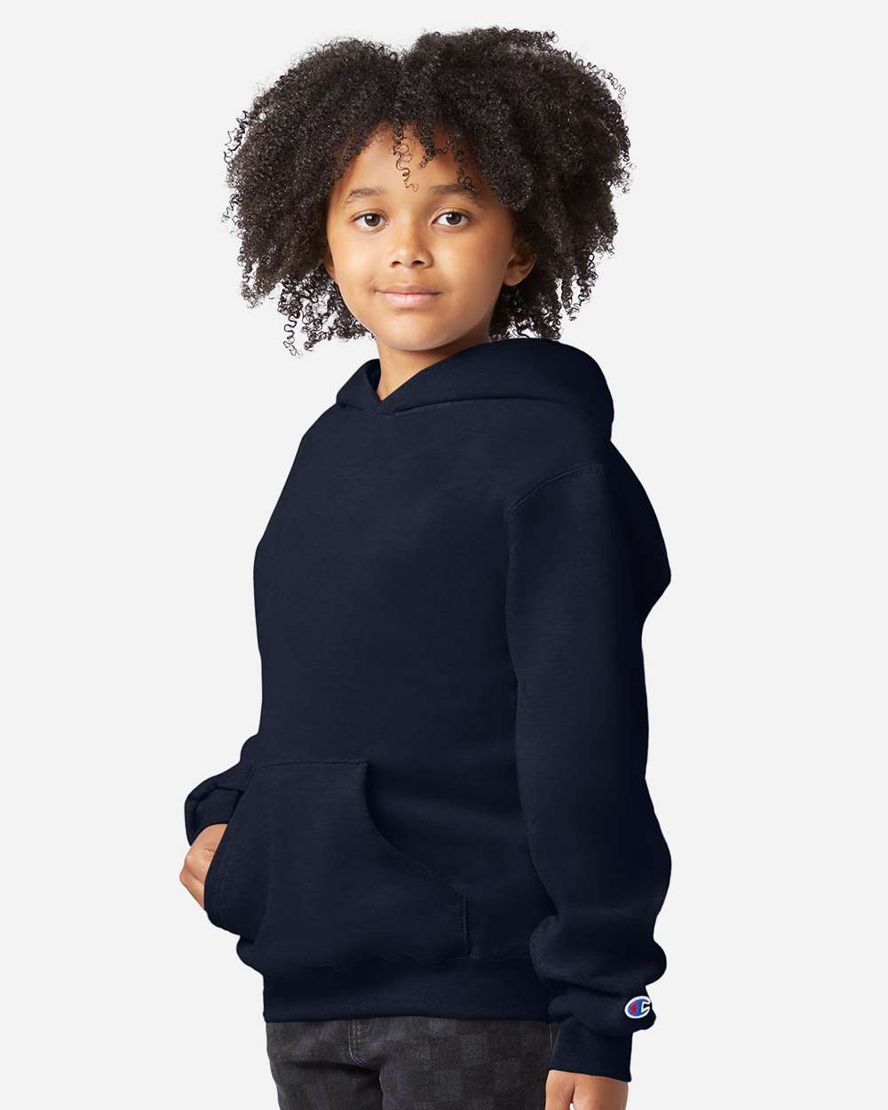 Champion-S790-Powerblend® Youth Hooded Sweatshirt - Image 25