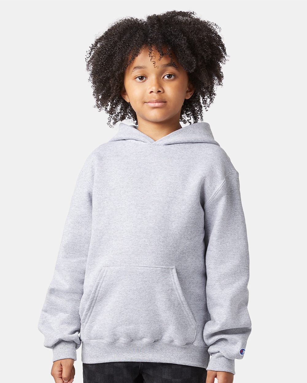 Champion-S790-Powerblend® Youth Hooded Sweatshirt - Image 7