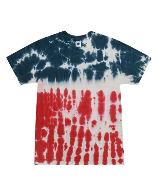 Colortone-1000-Multi-Color Tie-Dyed T-Shirt - Image 113