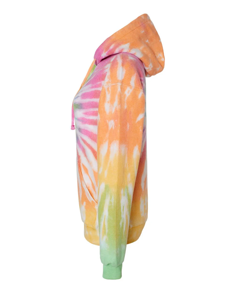 Colortone-8600-Tie-Dyed Cloud Fleece Hooded Sweatshirt - Image 4