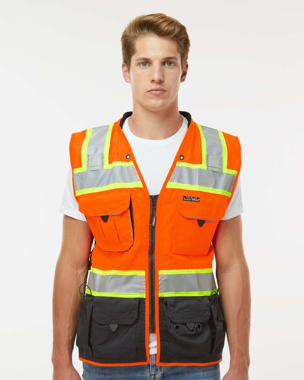 Kishigo-S5002-5003-Premium Black Series® Surveyors Vest - Image 11